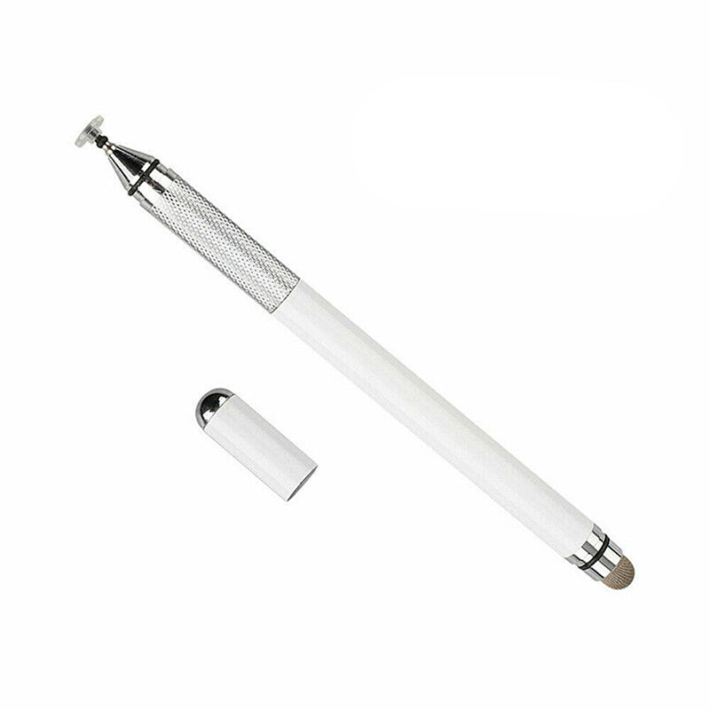 Capacitive Touch Screen Stylus 2-in-1 Fiber and Disc Tip