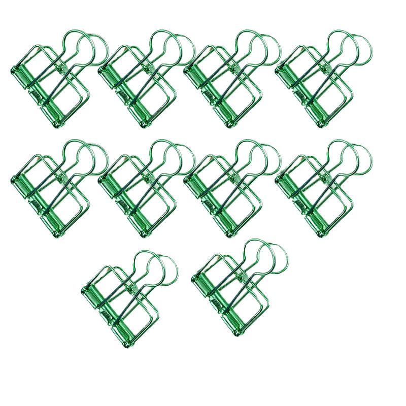 Hollow Swallowtail Metal Binder Clips Bookmark Style in 8 Colours