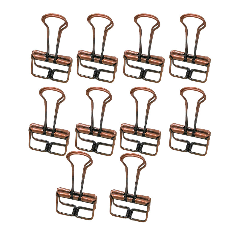 Hollow Swallowtail Metal Binder Clips Bookmark Style in 8 Colours